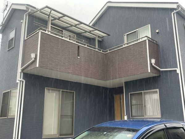 外壁塗装の完成