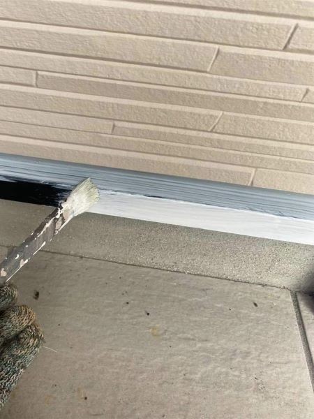 付帯部さび止め塗装