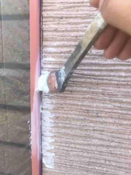 にじみ防止塗装