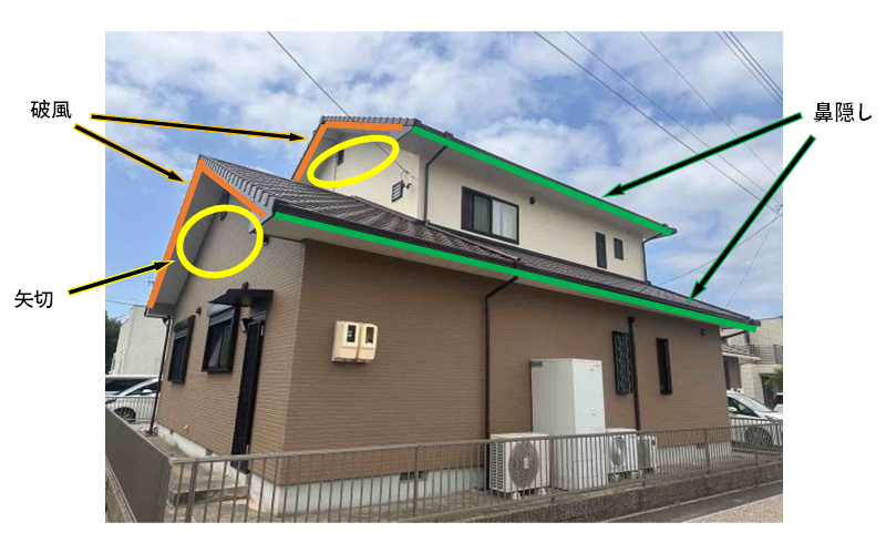 破風板・鼻隠しのメンテナンス方法